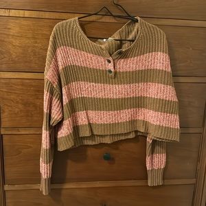 American Eagle cropped sweater
